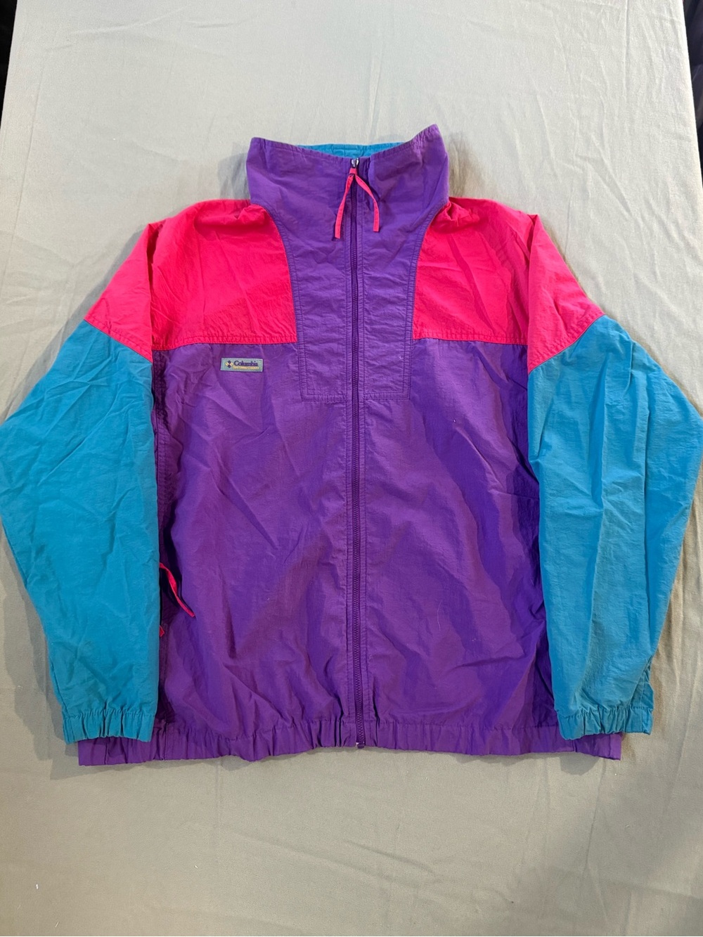 Women's Columbia Vintage 80's Wind Breaker Jacket XL